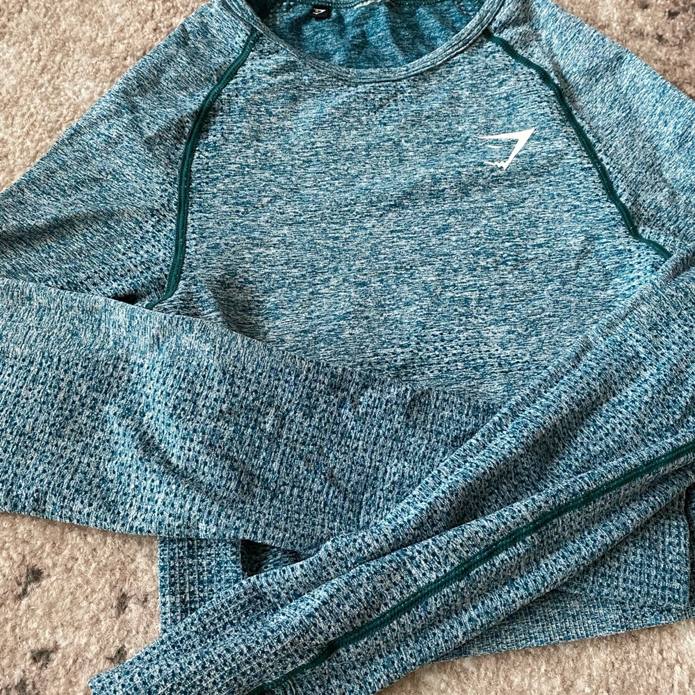GYMSHARK long sleeve crop